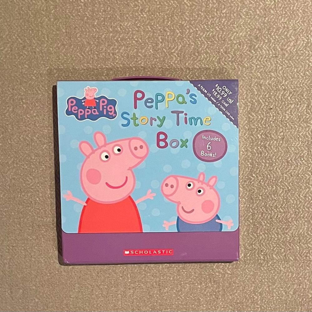 SCHOLASTIC - PEPPA PIG STORY TIME BOX SET